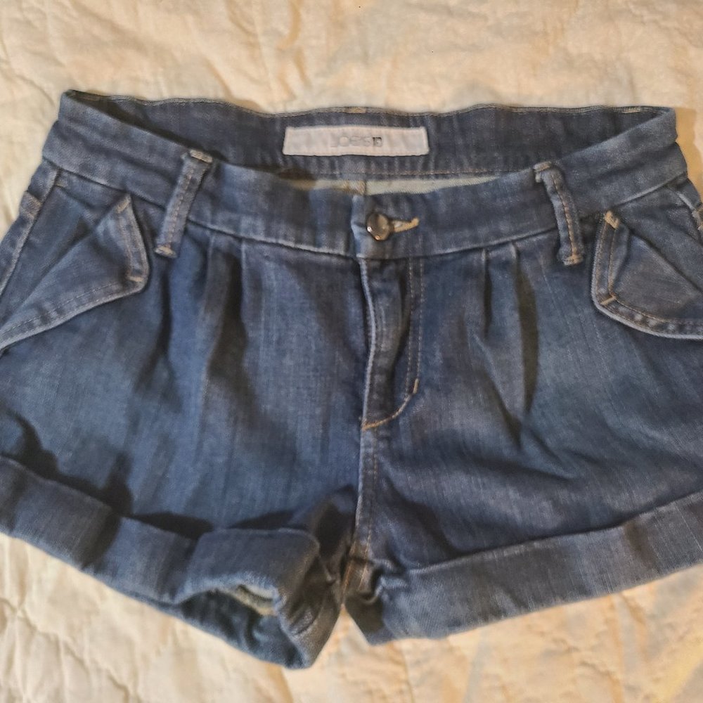 Joe's Jeans Dark Blue Denim Shorts